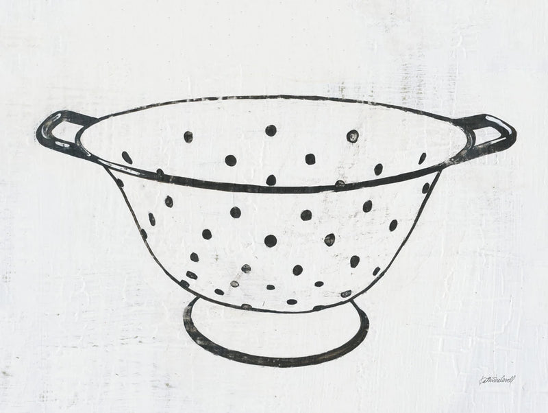 Retro Colander by Kathrine Lovell