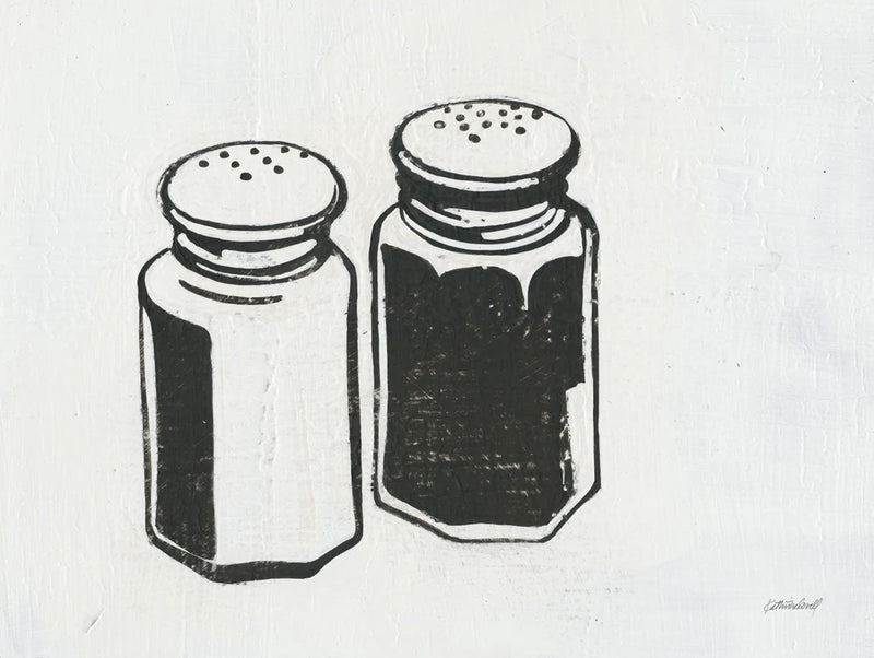 Retro Salt and Pepper by Kathrine Lovell