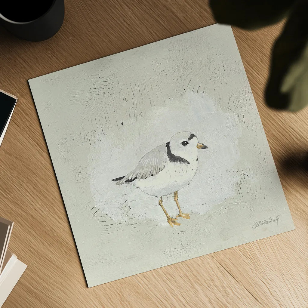 Sea Birds I by Kathrine Lovell. Shown as a detailed flat fine art print, highlighting archival giclee quality. Available as an archival giclee rolled canvas, fine art paper, or poster print. SKU 17049a.