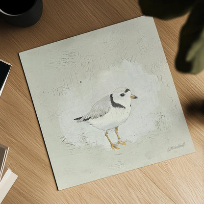 Sea Birds I by Kathrine Lovell. Shown as a detailed flat fine art print, highlighting archival giclee quality. Available as an archival giclee rolled canvas, fine art paper, or poster print. SKU 17049a.