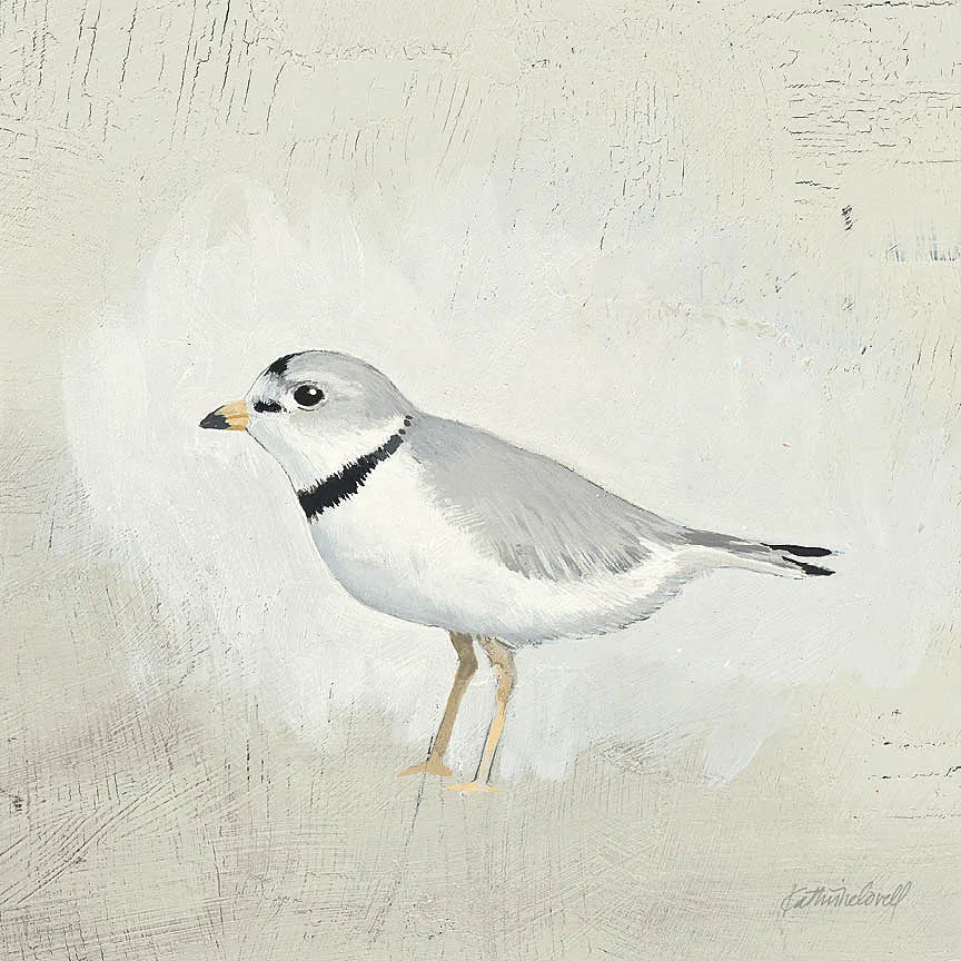 Sea Birds IV by Kathrine Lovell. SKU 17052a. Archival Giclee Fine art print for wall decor.