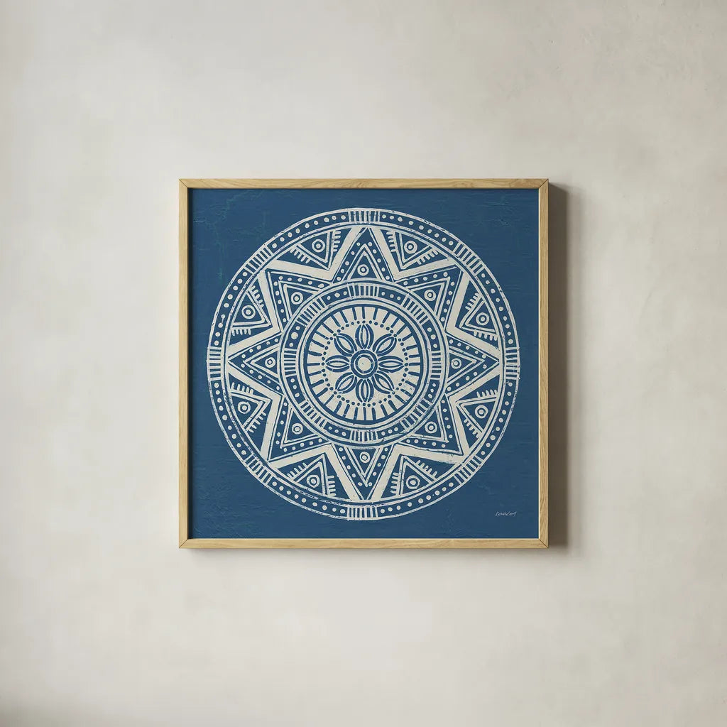 Seville I FB by Kathrine Lovell. Shown in a natural wood glass frame for a timeless modern aesthetic. Available as an archival giclee rolled canvas, fine art paper, or poster print. SKU 31867a.