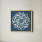Seville I FB by Kathrine Lovell. Shown in a natural wood glass frame for a timeless modern aesthetic. Available as an archival giclee rolled canvas, fine art paper, or poster print. SKU 31867a.