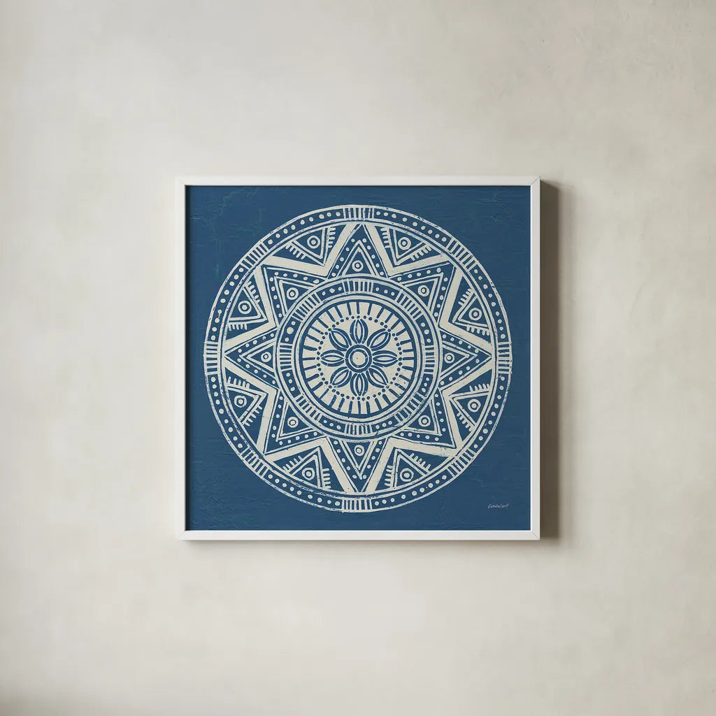 Seville I FB by Kathrine Lovell. Shown in a crisp white glass frame for a clean and minimalist style. Available as an archival giclee rolled canvas, fine art paper, or poster print. SKU 31867a.