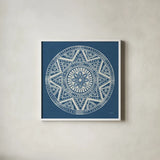 Seville I FB by Kathrine Lovell. Shown in a crisp white glass frame for a clean and minimalist style. Available as an archival giclee rolled canvas, fine art paper, or poster print. SKU 31867a.
