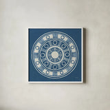 Seville II FB by Kathrine Lovell. Shown in a crisp white glass frame for a clean and minimalist style. Available as an archival giclee rolled canvas, fine art paper, or poster print. SKU 31868a.