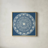 Seville III by Kathrine Lovell. Shown in a natural wood glass frame for a timeless modern aesthetic. Available as an archival giclee rolled canvas, fine art paper, or poster print. SKU 30956a.