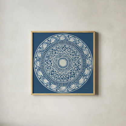 Seville III by Kathrine Lovell. Shown in a natural wood glass frame for a timeless modern aesthetic. Available as an archival giclee rolled canvas, fine art paper, or poster print. SKU 30956a.