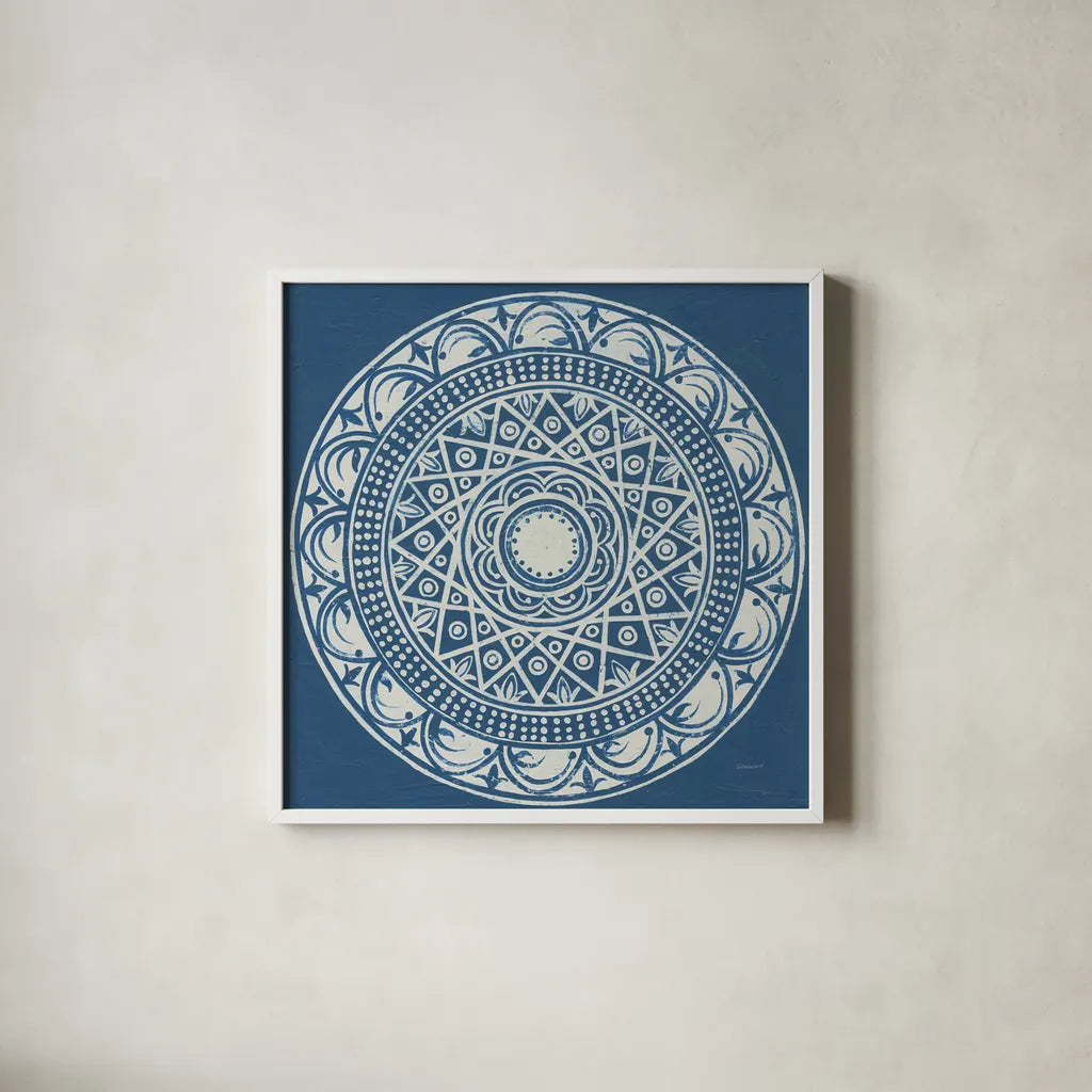 Seville III by Kathrine Lovell. Shown in a crisp white glass frame for a clean and minimalist style. Available as an archival giclee rolled canvas, fine art paper, or poster print. SKU 30956a.