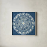 Seville III by Kathrine Lovell. Shown in a crisp white glass frame for a clean and minimalist style. Available as an archival giclee rolled canvas, fine art paper, or poster print. SKU 30956a.