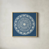 Seville III FB by Kathrine Lovell. Shown in a natural wood glass frame for a timeless modern aesthetic. Available as an archival giclee rolled canvas, fine art paper, or poster print. SKU 31869a.