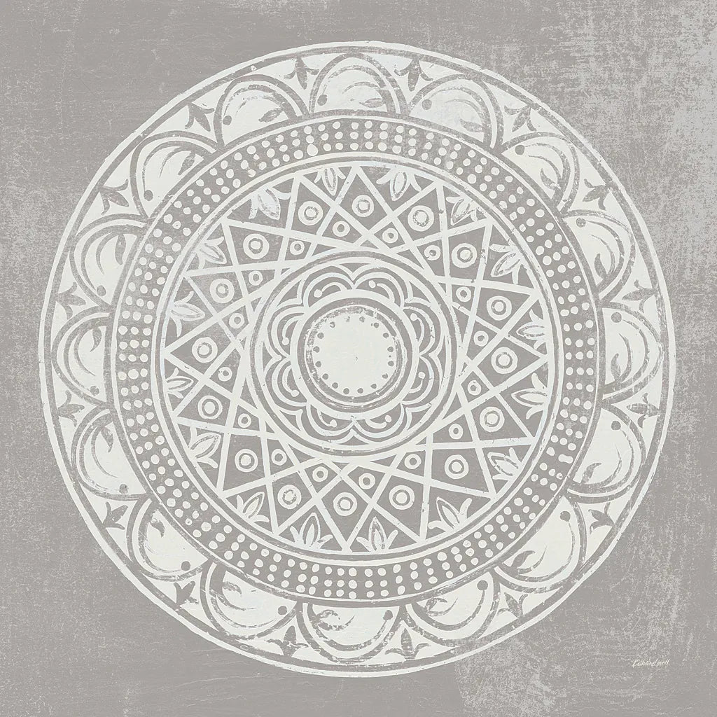 Seville III FB Greige by Kathrine Lovell. SKU 33322a. Archival Giclee Fine art print for wall decor.