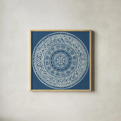 Seville IV by Kathrine Lovell. Shown in a natural wood glass frame for a timeless modern aesthetic. Available as an archival giclee rolled canvas, fine art paper, or poster print. SKU 30957a.