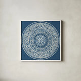 Seville IV by Kathrine Lovell. Shown in a crisp white glass frame for a clean and minimalist style. Available as an archival giclee rolled canvas, fine art paper, or poster print. SKU 30957a.