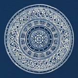Seville IV Dark Blue FB by Kathrine Lovell. SKU 31913a. Archival Giclee Fine art print for wall decor.