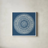 Seville IV FB by Kathrine Lovell. Shown in a crisp white glass frame for a clean and minimalist style. Available as an archival giclee rolled canvas, fine art paper, or poster print. SKU 31870a.