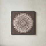 Seville IV FB Spice by Kathrine Lovell. Shown in a sleek black glass frame for a contemporary gallery look. Available as an archival giclee rolled canvas, fine art paper, or poster print. SKU 33799a.