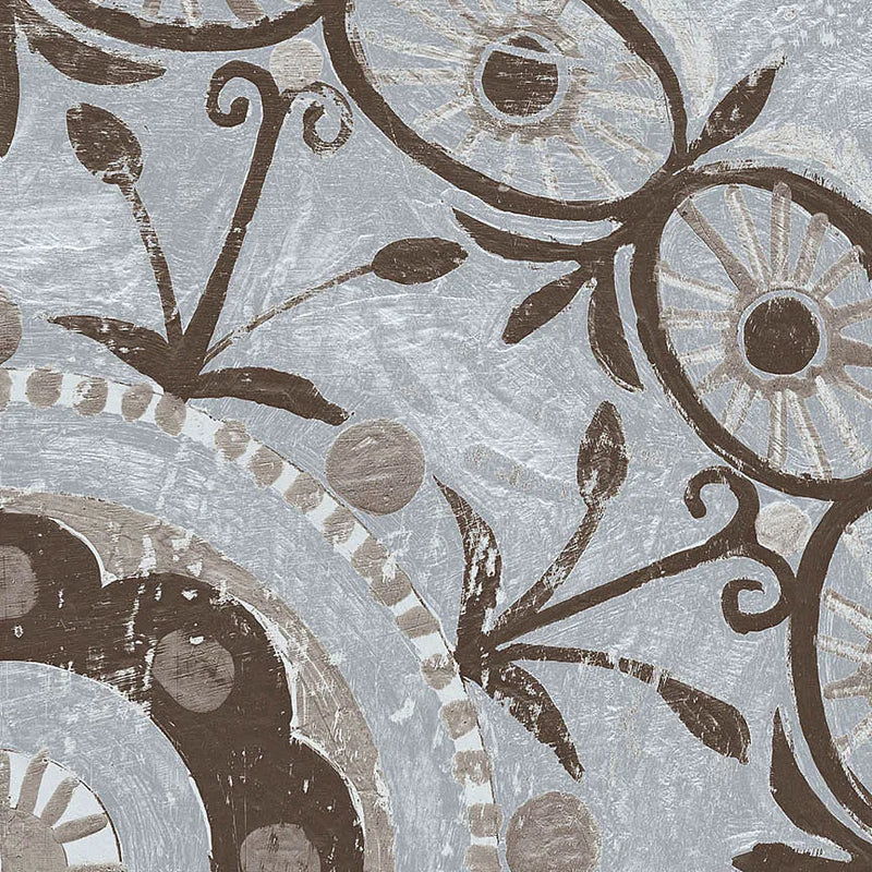 Silver Lakai Circle I Square II by Kathrine Lovell. SKU 28020a. Archival Giclee Fine art print for wall decor.