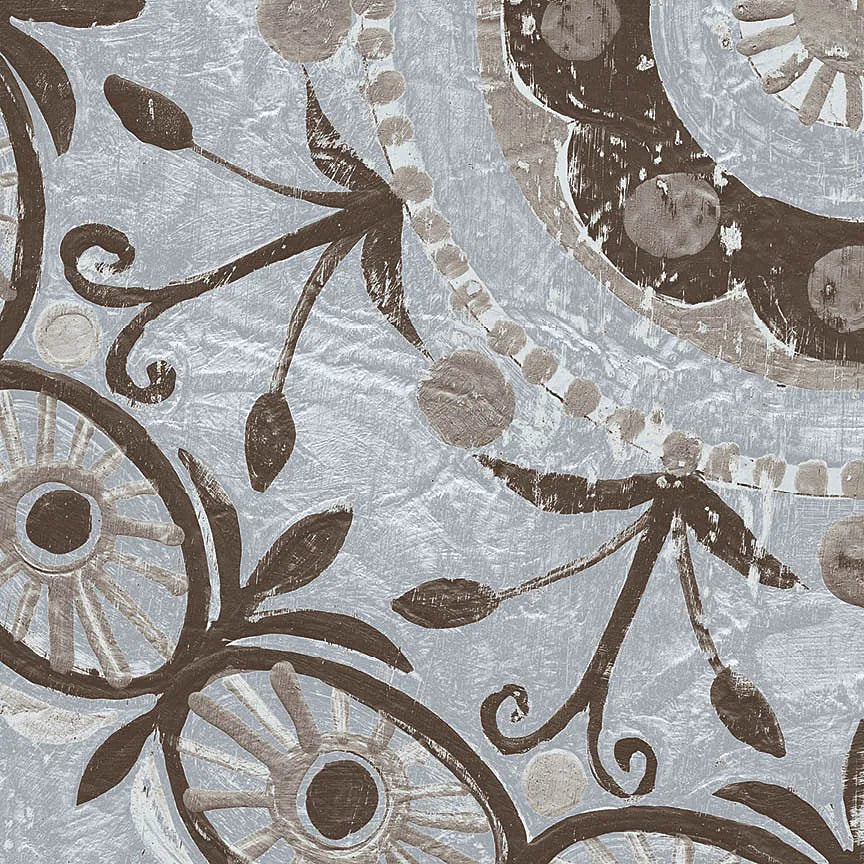 Silver Lakai Circle I Square IV by Kathrine Lovell. SKU 28022a. Archival Giclee Fine art print for wall decor.