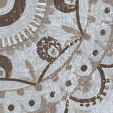 Silver Lakai Circle VI Square III by Kathrine Lovell. SKU 28009a. Archival Giclee Fine art print for wall decor.