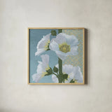 Soft Evening II by Kathrine Lovell. Shown in a natural wood glass frame for a timeless modern aesthetic. Available as an archival giclee rolled canvas, fine art paper, or poster print. SKU 24436a.