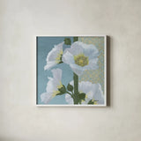 Soft Evening II by Kathrine Lovell. Shown in a crisp white glass frame for a clean and minimalist style. Available as an archival giclee rolled canvas, fine art paper, or poster print. SKU 24436a.
