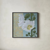 Soft Evening III by Kathrine Lovell. Shown in a sleek black glass frame for a contemporary gallery look. Available as an archival giclee rolled canvas, fine art paper, or poster print. SKU 24437a.