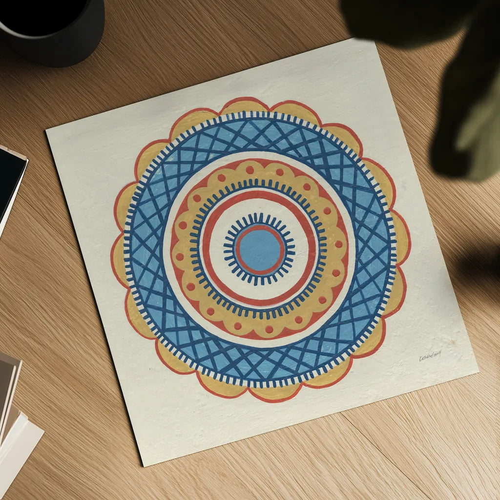 Solara I by Kathrine Lovell. Shown as a detailed flat fine art print, highlighting archival giclee quality. Available as an archival giclee rolled canvas, fine art paper, or poster print. SKU 33442a.