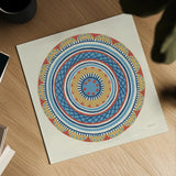 Solara III by Kathrine Lovell. Shown as a detailed flat fine art print, highlighting archival giclee quality. Available as an archival giclee rolled canvas, fine art paper, or poster print. SKU 33444a.
