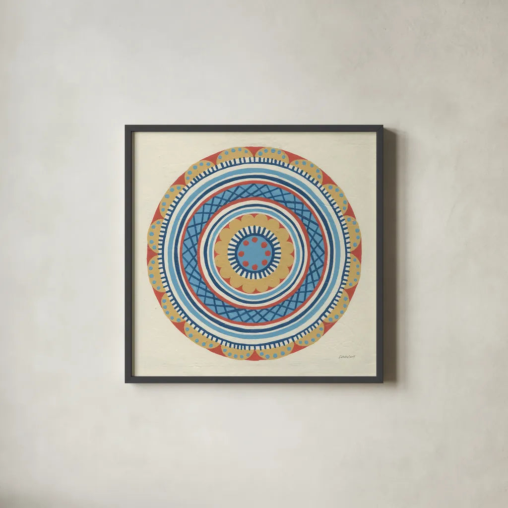 Solara III by Kathrine Lovell. Shown in a sleek black glass frame for a contemporary gallery look. Available as an archival giclee rolled canvas, fine art paper, or poster print. SKU 33444a.