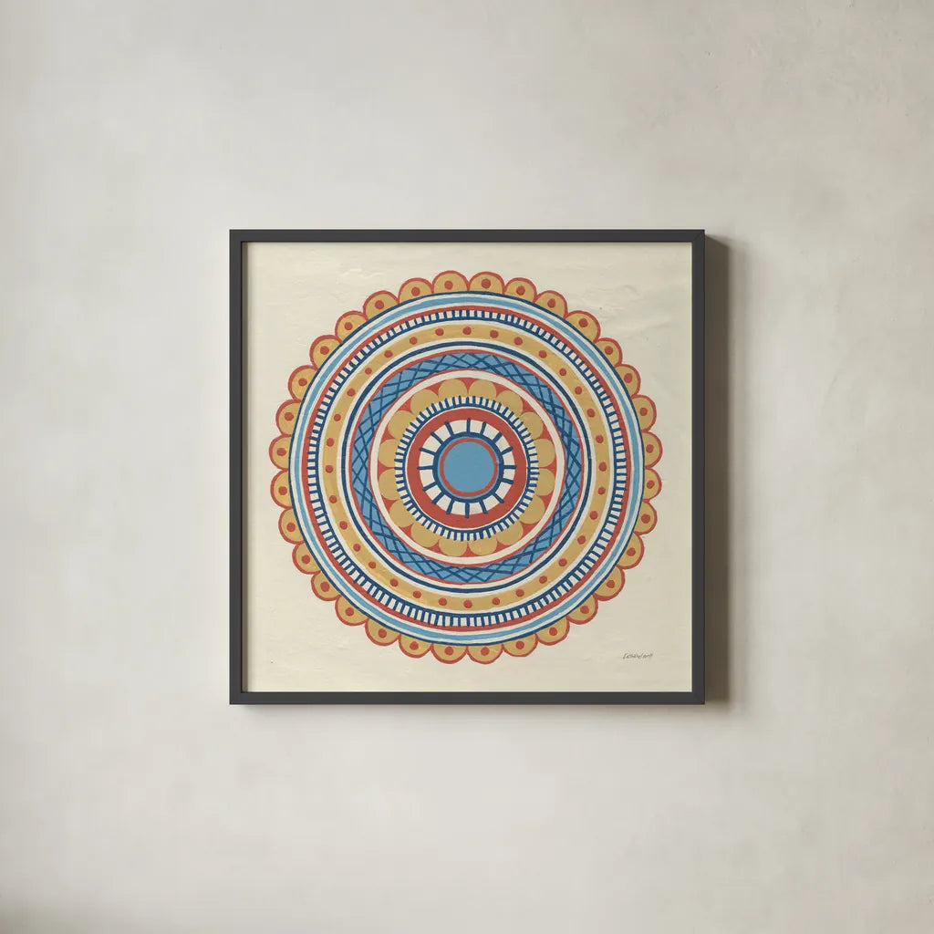 Solara IV by Kathrine Lovell. Shown in a sleek black glass frame for a contemporary gallery look. Available as an archival giclee rolled canvas, fine art paper, or poster print. SKU 33445a.