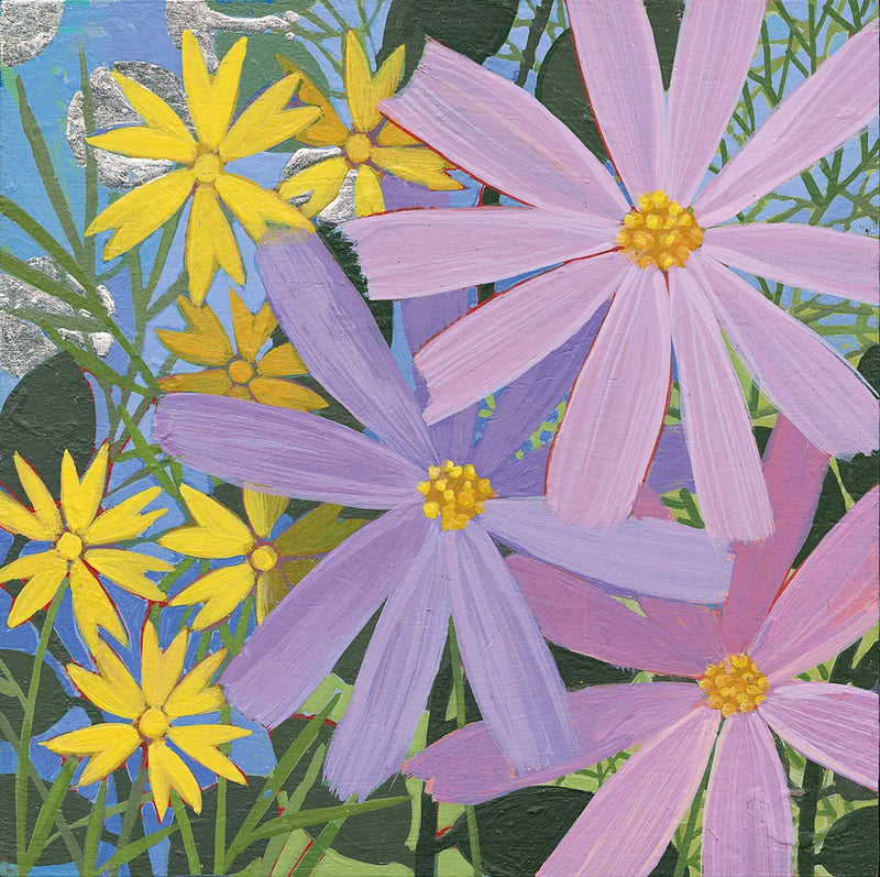 Summer Garden III by Kathrine Lovell. SKU 24403a. Archival Giclee Fine art print for wall decor.