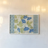Summer Vines by Kathrine Lovell. shown as a paper print in a white frame. Available as a archival giclee rolled canvas, fine art paper, or poster print. SKU 43369i.