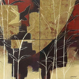 Sun and Stems by Kathrine Lovell. SKU 9134a. Archival Giclee Fine art print for wall decor.