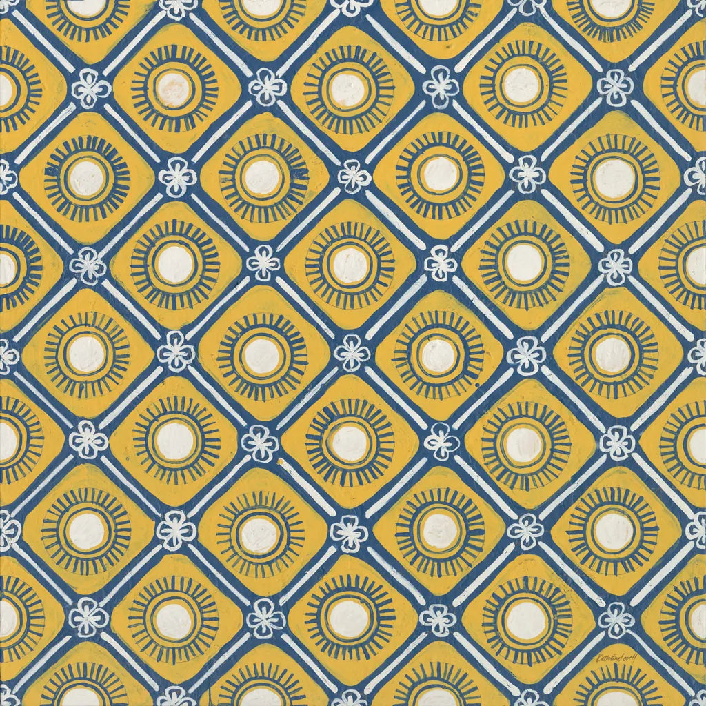 Sunny Designs IV by Kathrine Lovell. SKU 32444a. Archival Giclee Fine art print for wall decor.