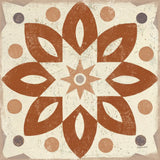 Terracotta Tile I by Kathrine Lovell. SKU 68394a. Archival Giclee Fine art print for wall decor.