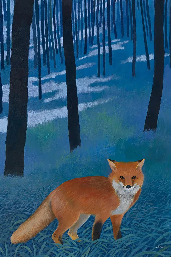 The Edge of the Woods Crop by Kathrine Lovell. SKU 24362h. Archival Giclee Fine art print for wall decor.