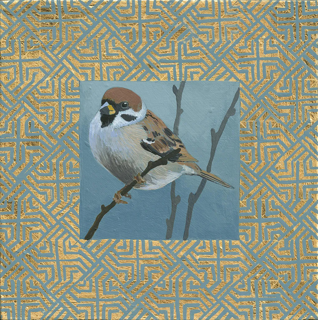 The Sparrow by Kathrine Lovell. SKU 24446a. Archival Giclee Fine art print for wall decor.