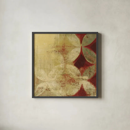 Wedding Ring I by Kathrine Lovell. Shown in a sleek black glass frame for a contemporary gallery look. Available as an archival giclee rolled canvas, fine art paper, or poster print. SKU 43725a.