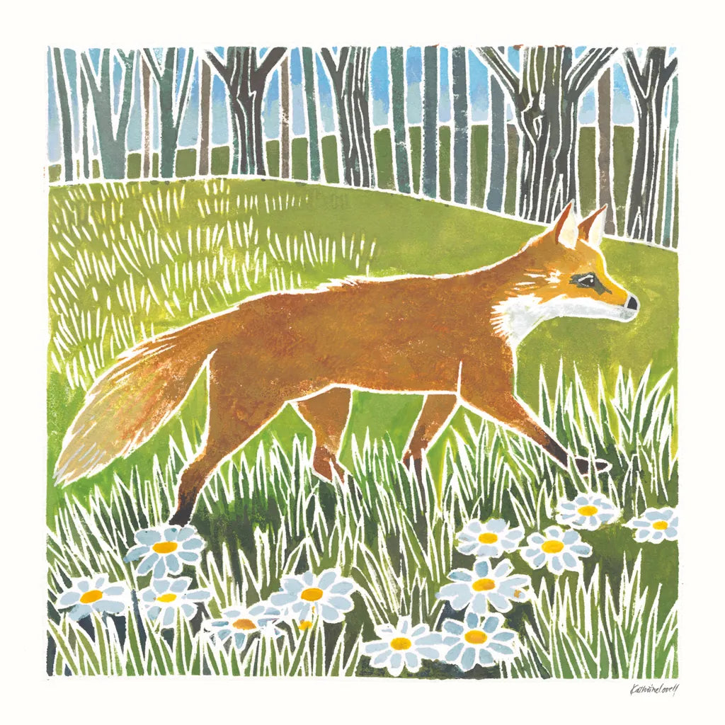 Wild Woodland I by Kathrine Lovell. SKU 77883a. Archival Giclee Fine art print for wall decor.
