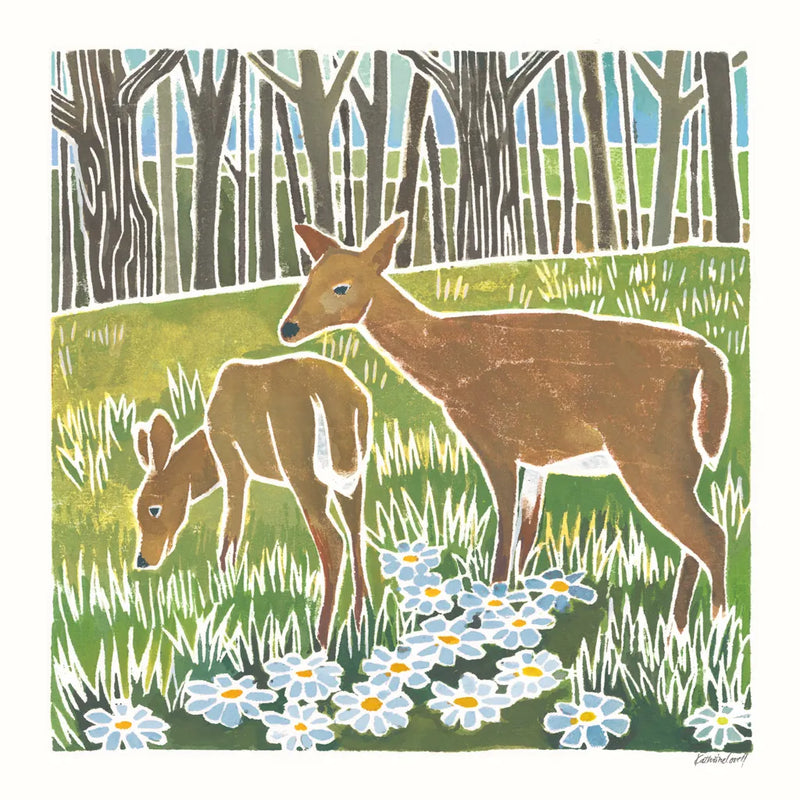 Wild Woodland IV by Kathrine Lovell. SKU 77886a. Archival Giclee Fine art print for wall decor.