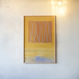 Wireless by Kathrine Lovell. shown as a paper print in a natural frame. Available as a archival giclee rolled canvas, fine art paper, or poster print. SKU 77881h.