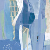 Abstract Layers I Blue by Kathy Ferguson. SKU 72692a. Archival Giclee Fine art print for wall decor.