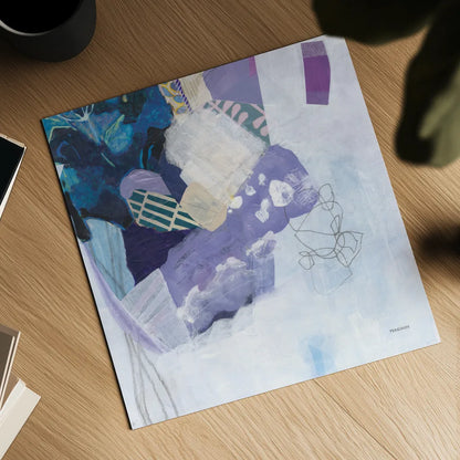 Abstract Layers II by Kathy Ferguson. Shown as a detailed flat fine art print, highlighting archival giclee quality. Available as an archival giclee rolled canvas, fine art paper, or poster print. SKU 72103a.