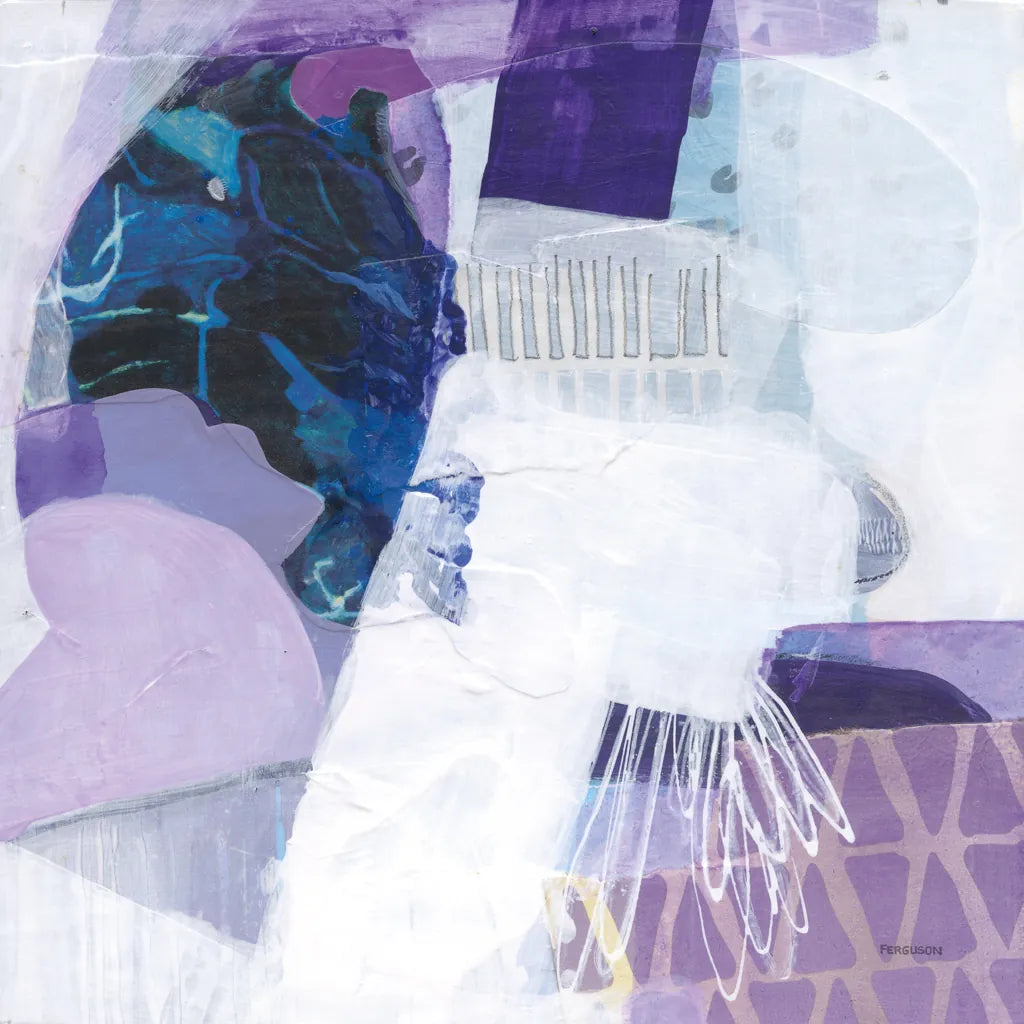 Abstract Layers III by Kathy Ferguson. SKU 72104a. Archival Giclee Fine art print for wall decor.
