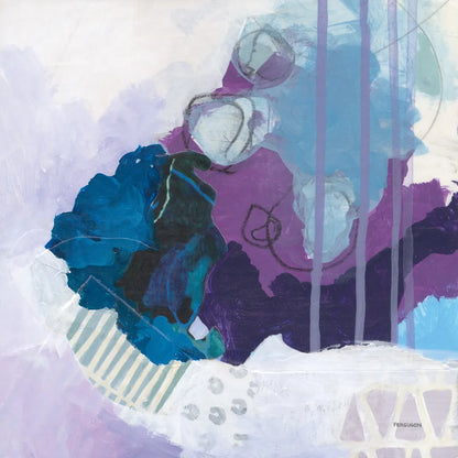 Amethyst by Kathy Ferguson. SKU 72100a. Archival Giclee Fine art print for wall decor.