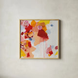 Falling Apart by Kathy Ferguson. Shown in a natural wood glass frame for a timeless modern aesthetic. Available as an archival giclee rolled canvas, fine art paper, or poster print. SKU 55759a.