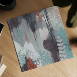 Gray Forest I by Kathy Ferguson. Shown as a detailed flat fine art print, highlighting archival giclee quality. Available as an archival giclee rolled canvas, fine art paper, or poster print. SKU 53109a.