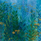 Hide and Seek Orange by Kathy Ferguson. SKU 19356a. Archival Giclee Fine art print for wall decor.