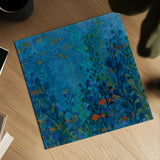 Hide and Seek Red by Kathy Ferguson. Shown as a detailed flat fine art print, highlighting archival giclee quality. Available as an archival giclee rolled canvas, fine art paper, or poster print. SKU 18998a.